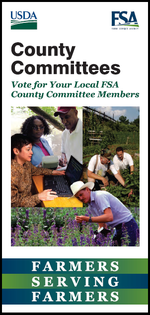County Committees Election Brochure Cover