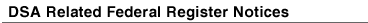 Federal Register Notices Index
