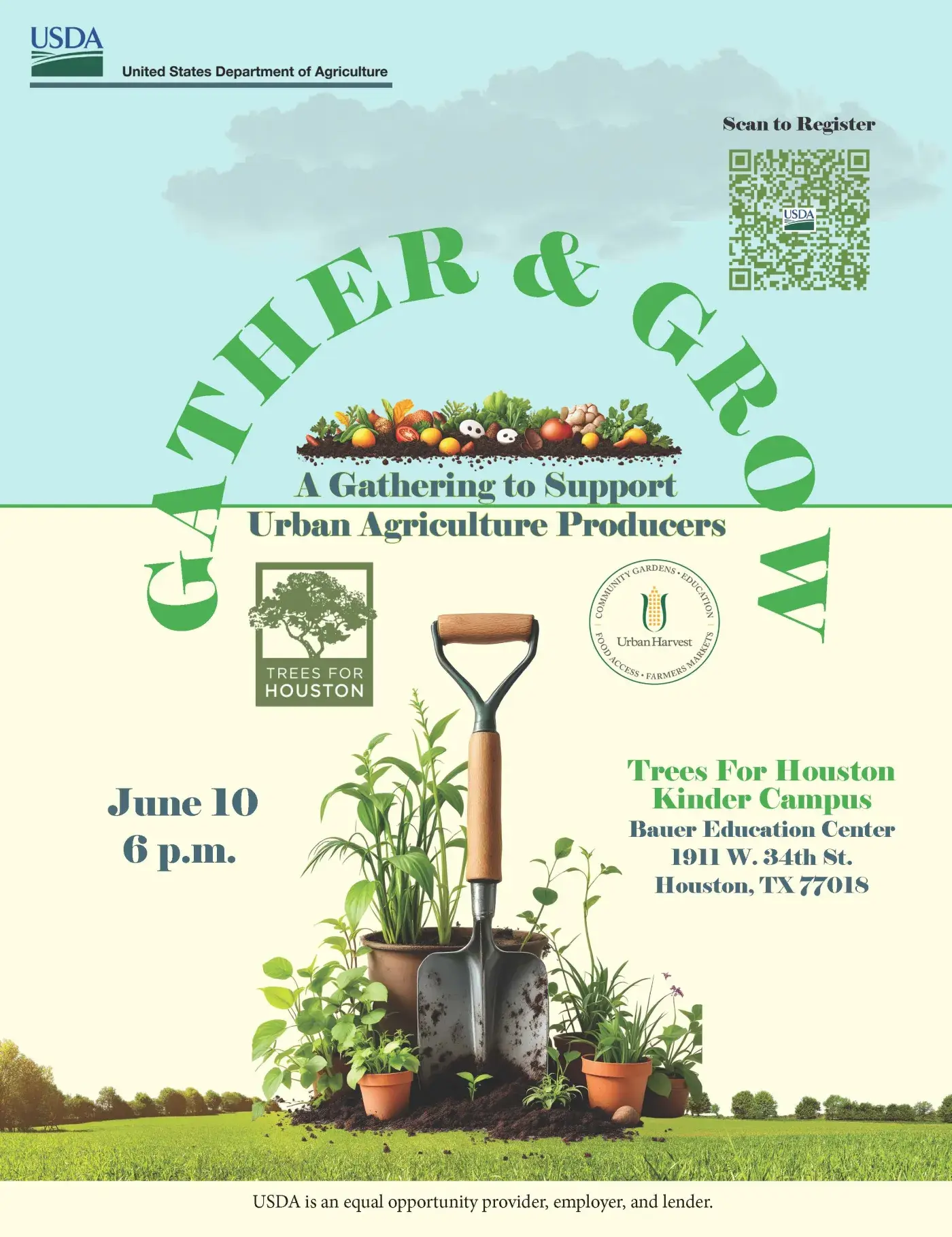 Gather and Grow Flyer