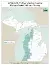 Map of CRP Safe Pollinator Habitat Program Eligible Michigan Counties