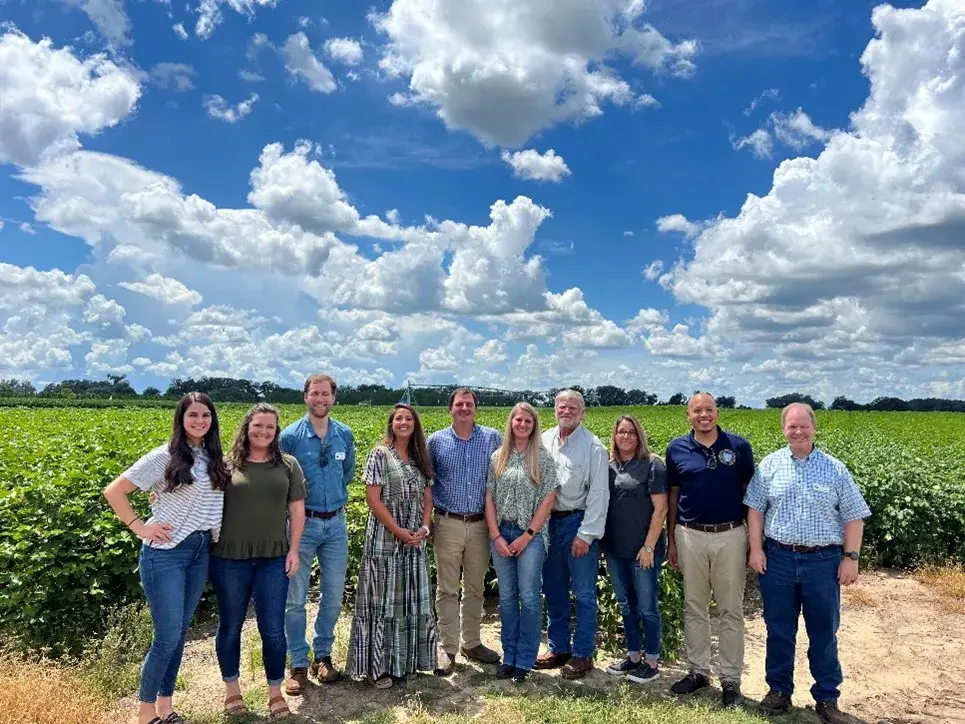 August 2, 2022 – FSA staff at CM Stripling Research Park in Camilla, GA for a roundtable discussion with cattle producers.