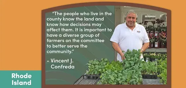Rhode Island: Vincent J. Confreda